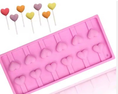 Heart Lollipop Mold