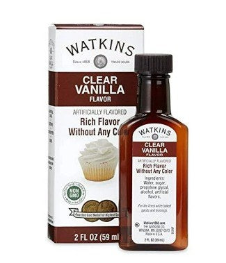 Watkins Clear Vanilla 2oz