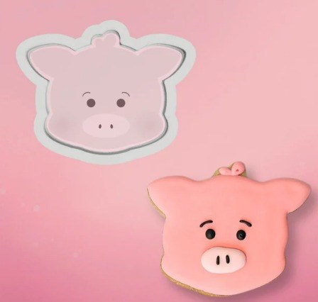 Cute Pig Cookie Cutter