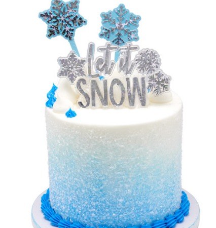 Tall Snowflake Skewrs 6pk