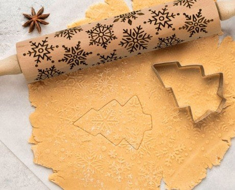 Snowflake Rolling Pin