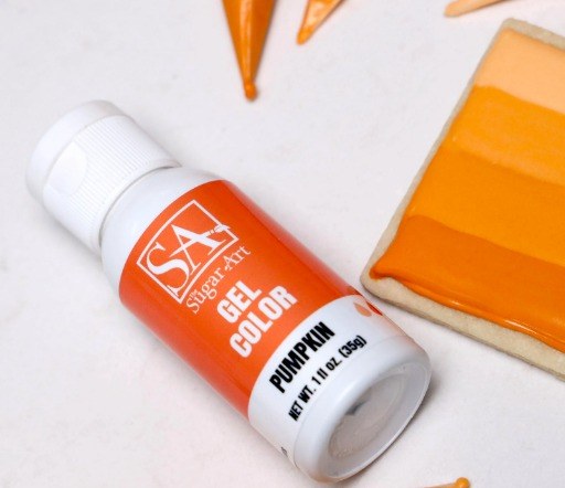 Sugar Art Gel Food Color Pumpkin 1oz