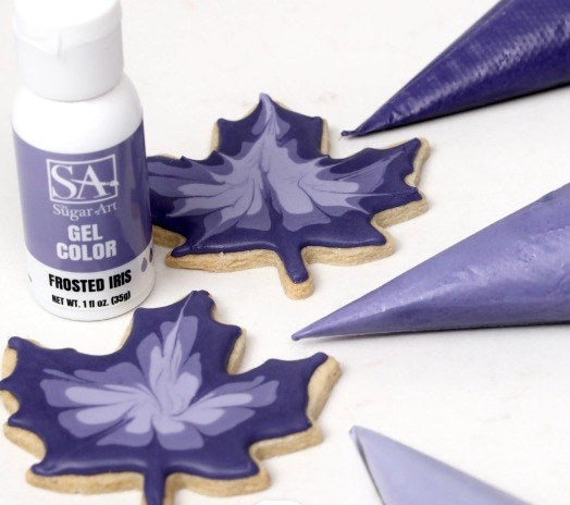 Sugar Art Gel Food Color Frosted Iris 1oz