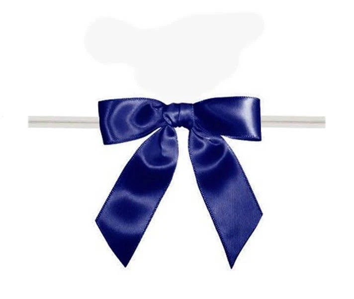 Small Bows Dark Blue 10 Ct