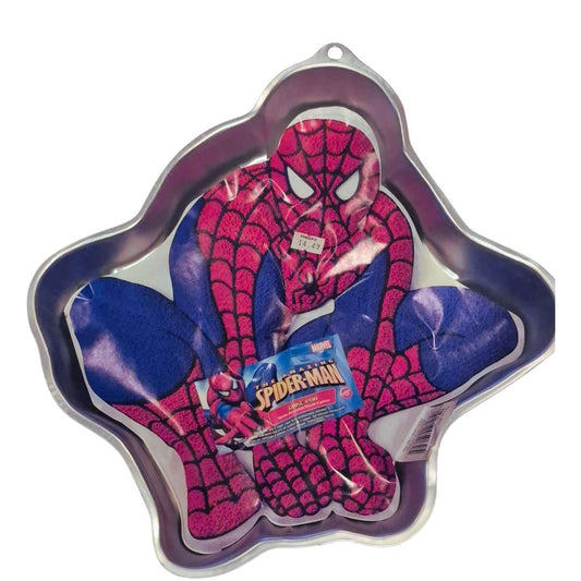 Spiderman Marvel 2008 Aluminum Cake Pan Collectible Wilton Character Pan
