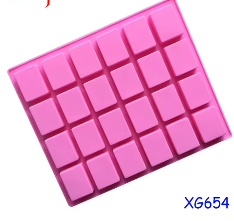 Square Bite-Size Silicone Candy Mold