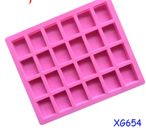 Square Bite-Size Silicone Candy Mold