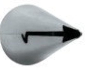 ATECO Tip  040 Ruffle