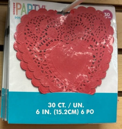Red Heart Doilies 30ct