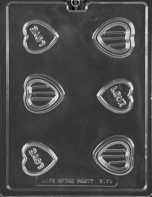 Life of the Party Small Love Heart Pour Box Mold