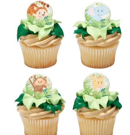 Baby Animal Cupcake Toppers 6pk