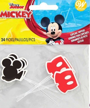 Mickey Mouse Cupcake Picks