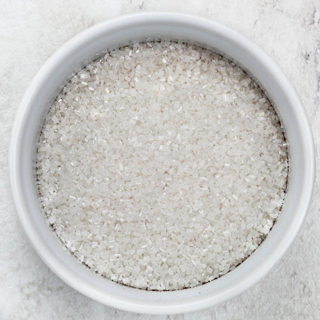 White Coarse Sugar Crystals