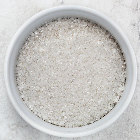 White Coarse Sugar Crystals