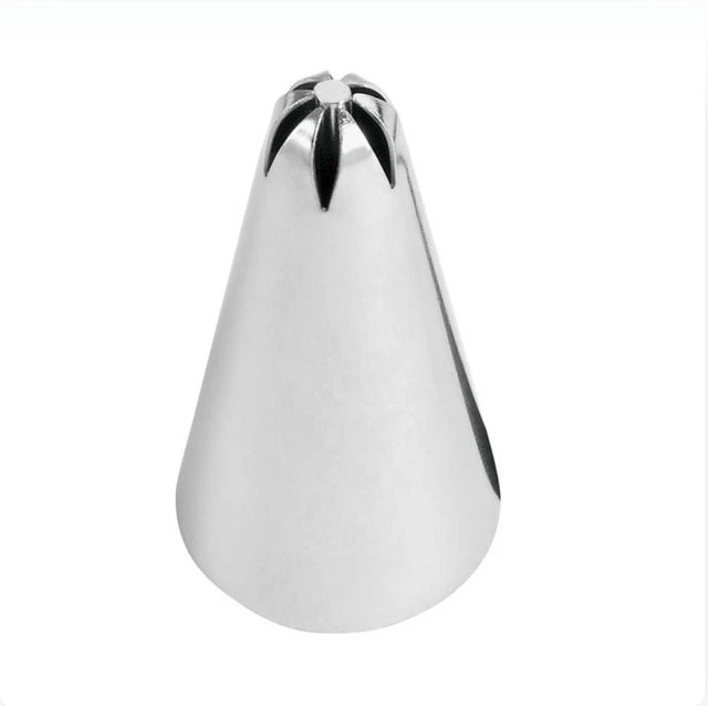 Drop Flowers & Swirled Blossoms Piping Tip - Wilton #129 Drop Flower - Stainless Steel Cake Decorating Tip
