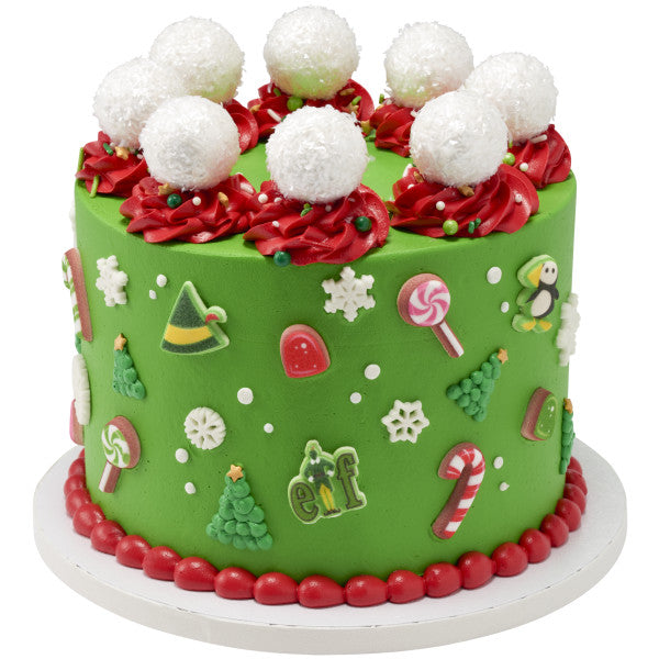 Edible Decorations Elf 6 Count