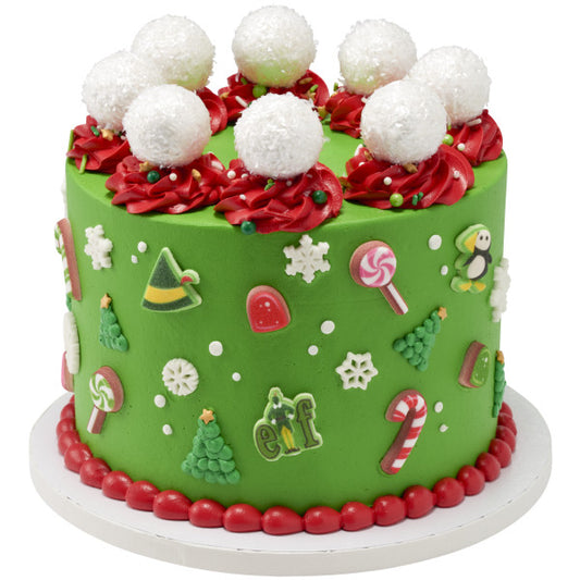 Edible Decorations Elf 6 Count