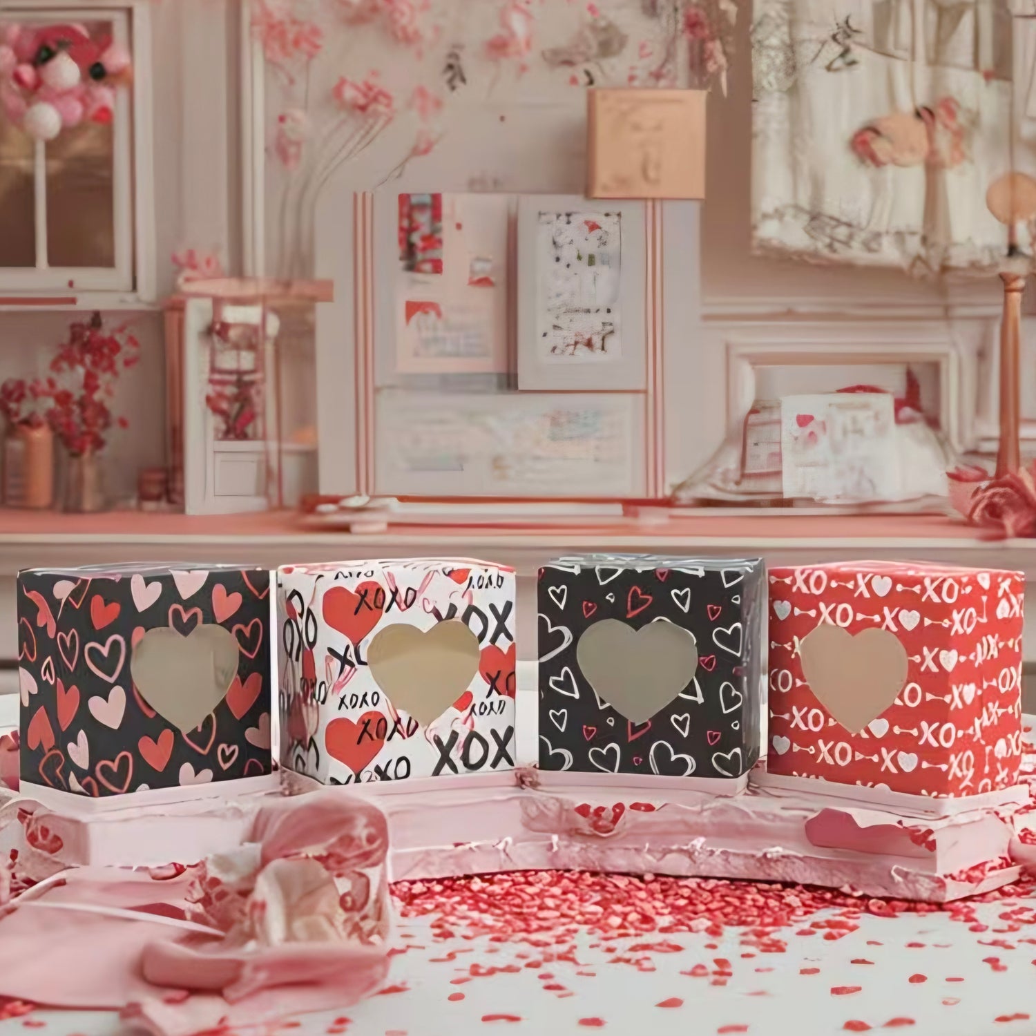 Valentines Boxes & Bags