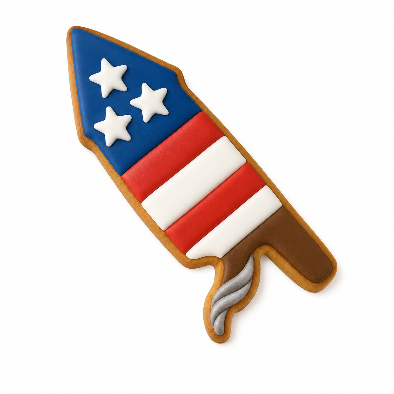 Bottle Rocket Cookie Cutter 5 inch
