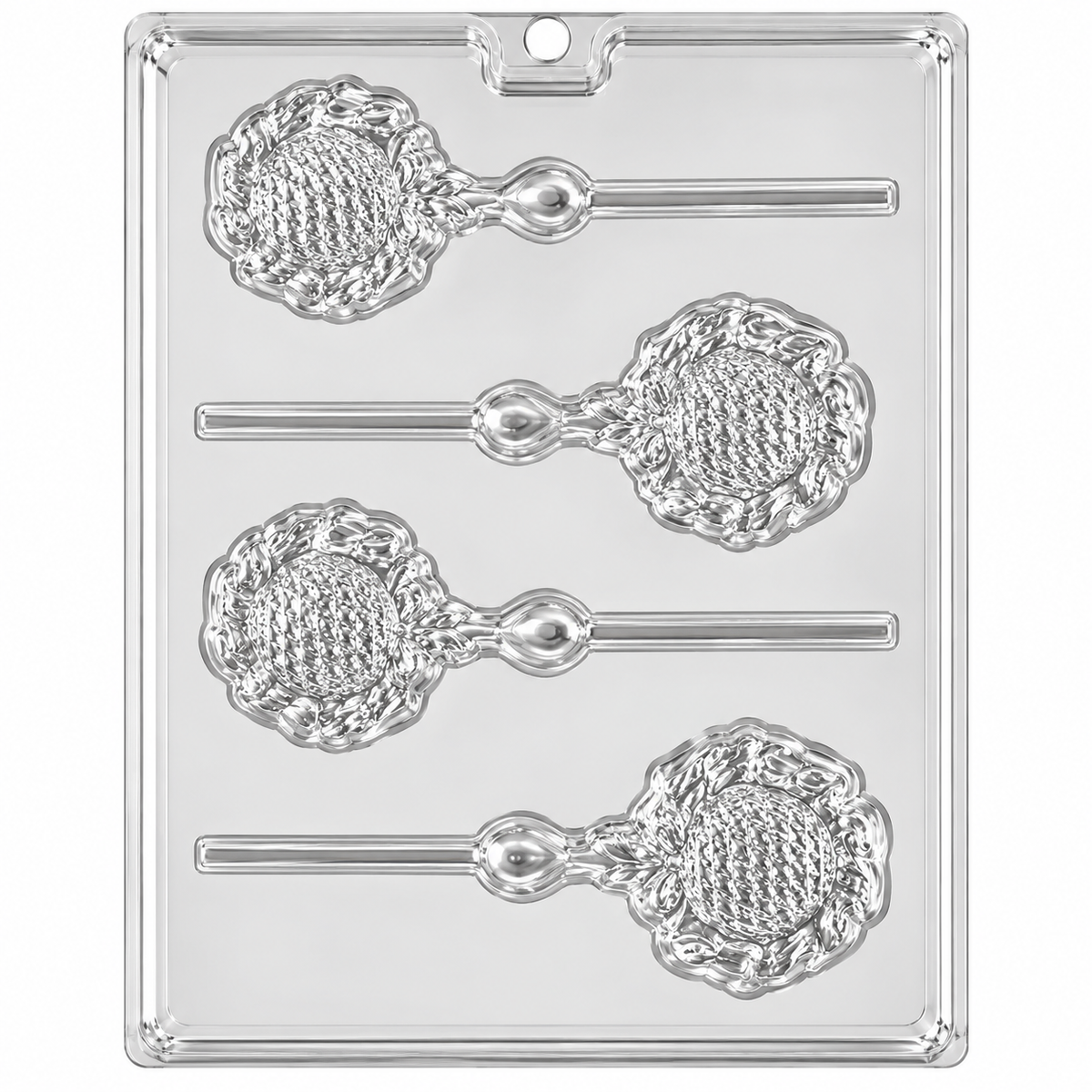 Baby Rattle Chocolate Lollipop Mold – Baby Shower Candy Mold