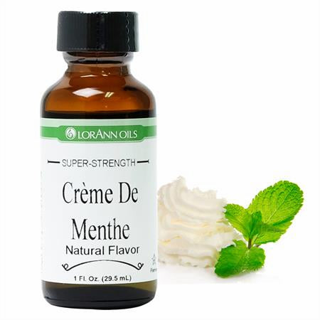 LorAnn Creme De Menthe Super Strength Flavor 1oz