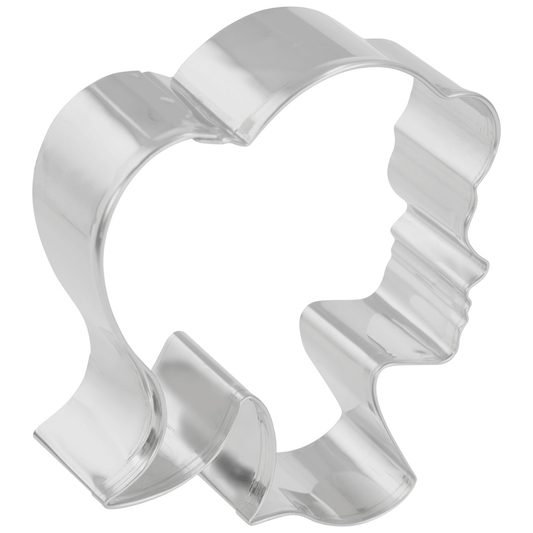 Doll Head Cookie Cutter 3.5in