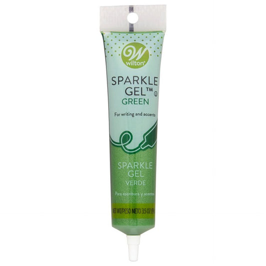 Green Sparkle Gel Icing