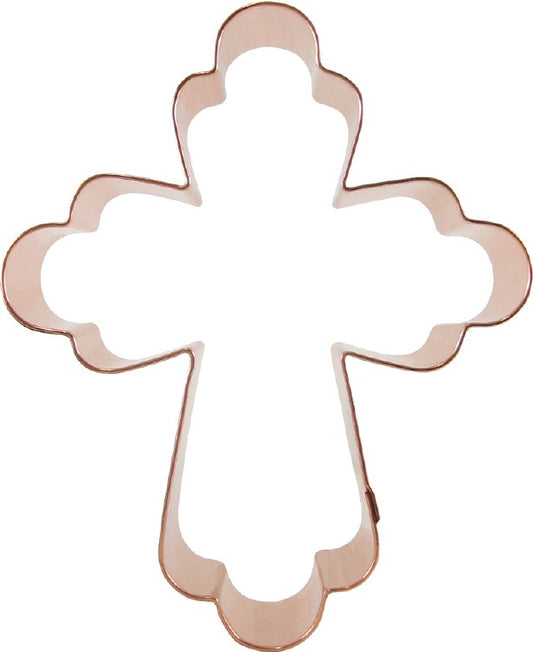 Stainless Steel Elegant Cross Cookie Cutter