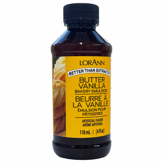 LorAnn Bakery Emulsion Butter Vanilla 4 oz
