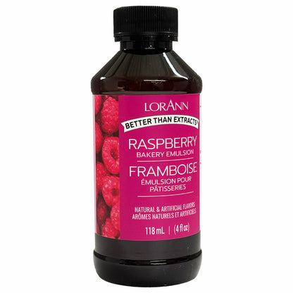 LorAnn Bakery Emulsion Raspberry 4 oz