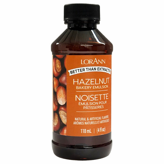 LorAnn Bakery Emulsion Hazelnut 4 oz