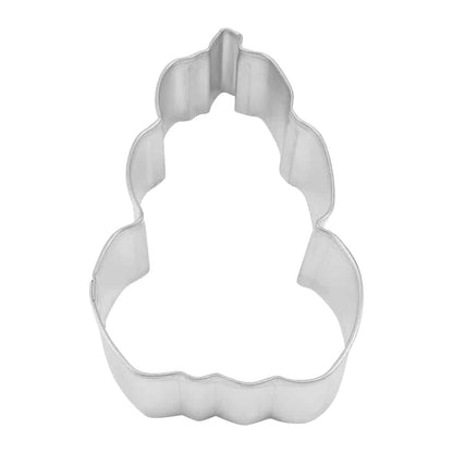 Stacked Pumpkin Cookie Cutter 4in Carded