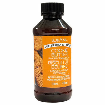 LorAnn Bakery Emulsion Cookie Butter  4 oz