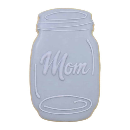 Mason Jar Cookie Cutter 4in