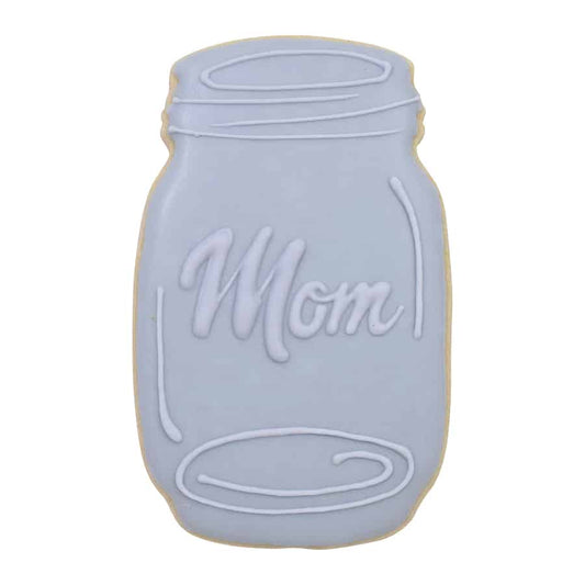 Mason Jar Cookie Cutter 4in