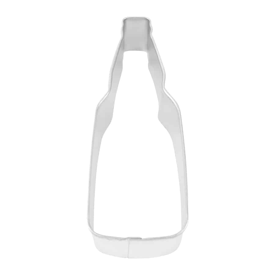 Beer Bottle Cookie Cutter 4.5in