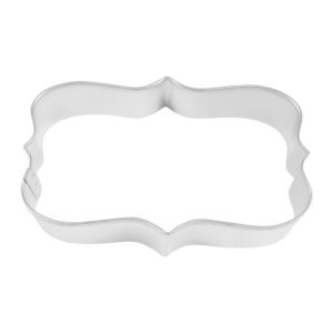 Plaque Cookie Cutter 3.5