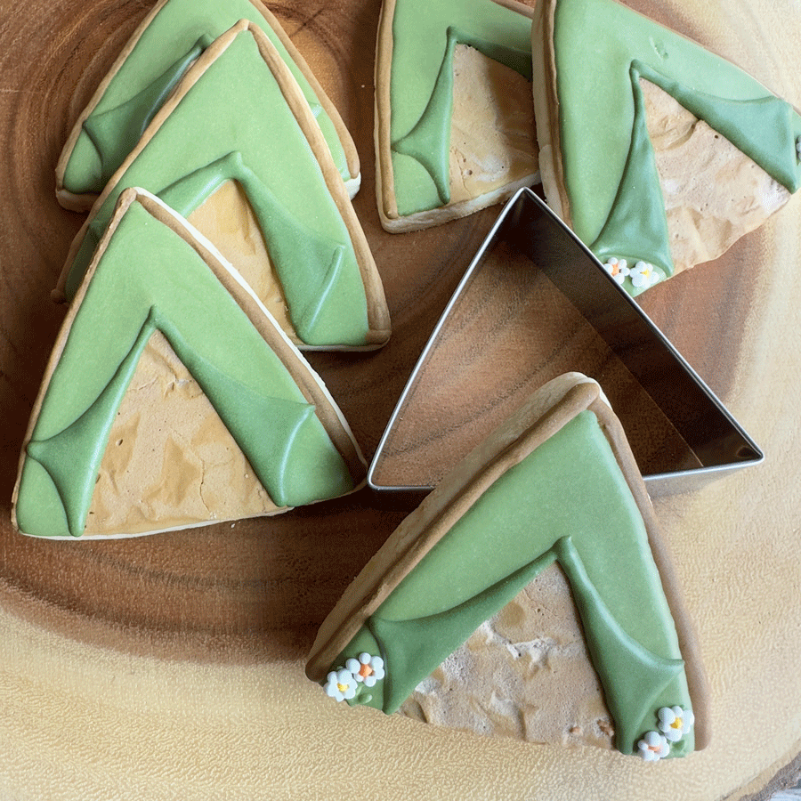 Triangle Cookie Cutter 3in