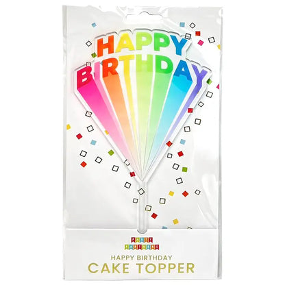 Happy Birthday Cake Topper
