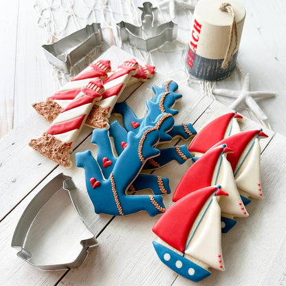 Coastal 3 PC Cookie Cutter Set