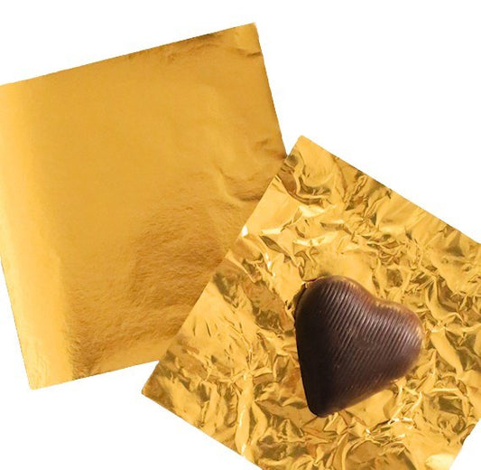 Foils 3in x 3in Gold 125pk