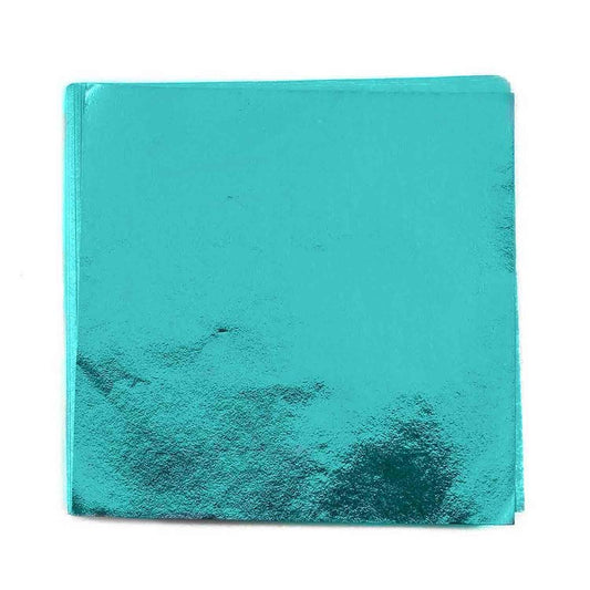 Foils 4in x 4in Aqua 125 pk