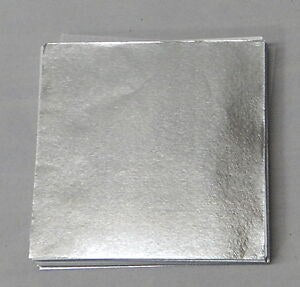 Foils 4in x 4in Silver 125pk