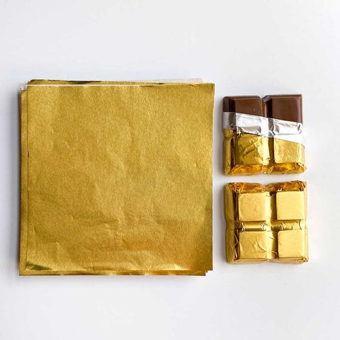 Foils 4in x 4in Gold 125 pk