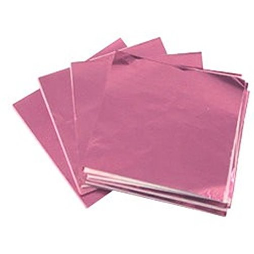 Foils 4in x 4in Pink 125pk