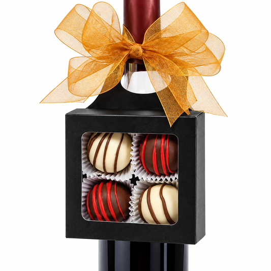 Hanging Candy Gift Box for Wine & Olive Oil Bottles 6-pack