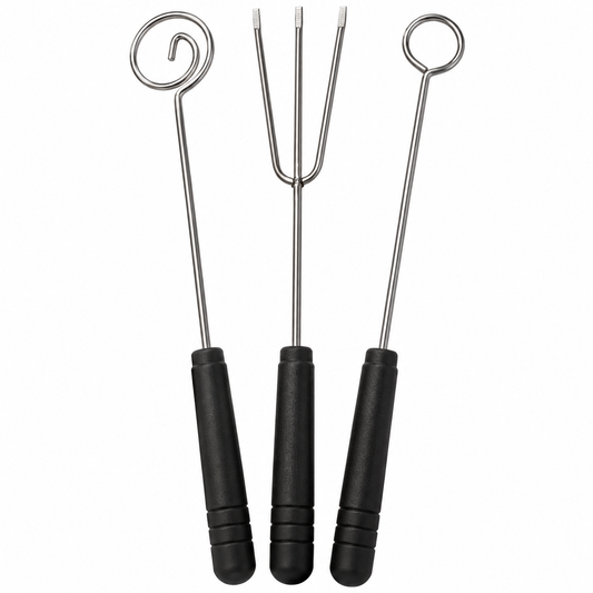 Chocolate Dipping Tools Set – 3 Piece for Candy & Truffles