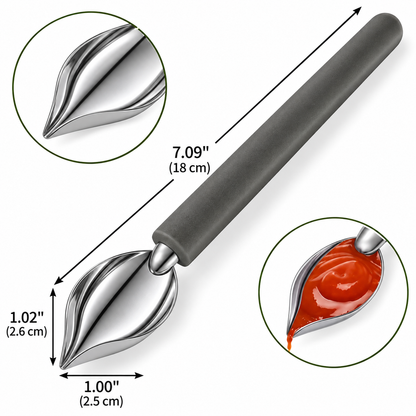 Small Drizzle Spoon for Chocolate & Dessert Decorating