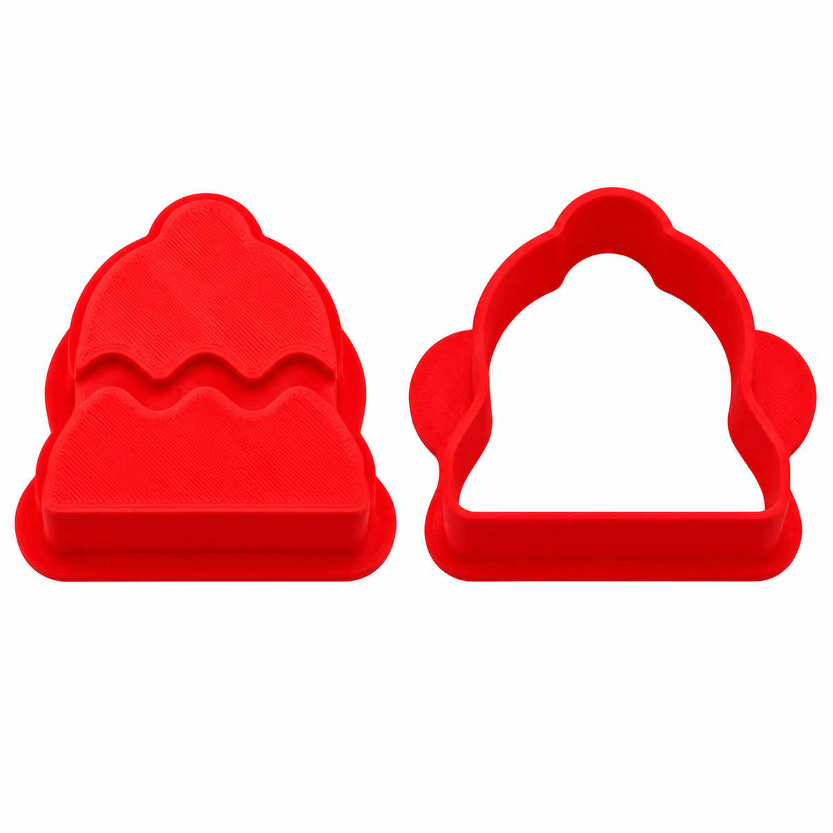 Christmas Bell Cookie & Cake Pop Cutter and Embosser Set