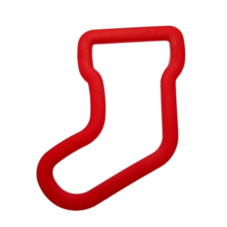 Stocking Grippy Cookie Cutter 3.5in